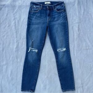 Abercrombie and Fitch super skinny mid rise jeans